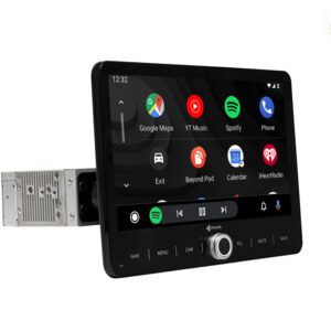 D9-UNI101 Premium Flex 10,1-Zoll 1 DIN Universal Android Autoradio mit 4 x 100W Class-D Verstärker, Inkl. Head-up-Display, Ap