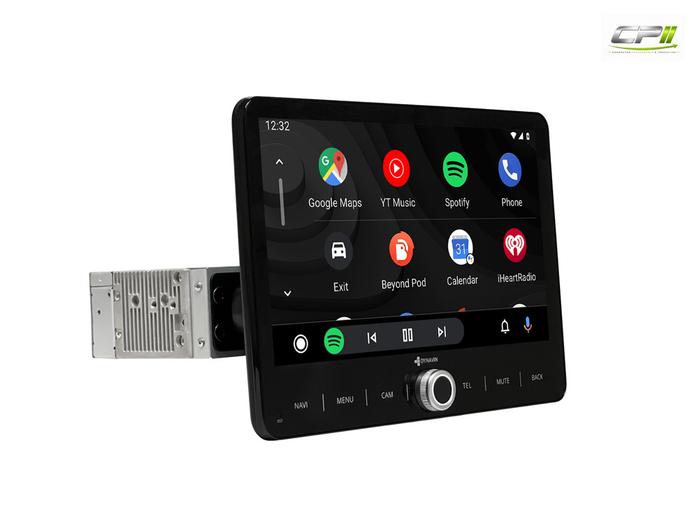 D9-UNI101 Premium Flex 10,1-Zoll 1 DIN Universal Android Autoradio mit 4 x 100W Class-D Verstärker, Inkl. Head-up-Display, Ap