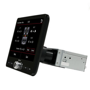 D9-UNI101 Premium Flex 10,1-Zoll 1 DIN Universal Android Autoradio mit 4 x 100W Class-D Verstärker, Inkl. Head-up-Display, Ap