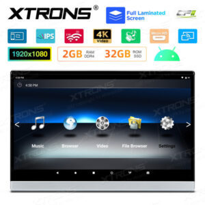 HM136AB 13,3-Zoll-Rücksitz Android 11 Auto-TV Kopfstütze Monitor Tablet UHD IPS-Bildschirm – HM136AB-01 CPII