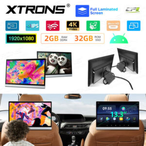 HM136AB 13,3-Zoll-Rücksitz Android 11 Auto-TV Kopfstütze Monitor Tablet UHD IPS-Bildschirm – HM136AB-09 CPII