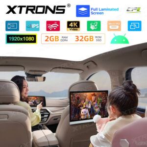 HM136AB 13,3-Zoll-Rücksitz Android 11 Auto-TV Kopfstütze Monitor Tablet UHD IPS-Bildschirm – HM136AB-10 CPII
