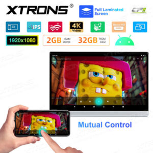 HM136AB 13,3-Zoll-Rücksitz Android 11 Auto-TV Kopfstütze Monitor Tablet UHD IPS-Bildschirm – HM136AB-12 CPII