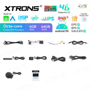 Xtrons Android Car Multimedia Player 8 Zoll für Cadillac mit motorisiertem – IA84KDLK-14 CPII