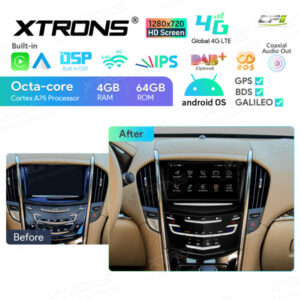 Xtrons Android Car Multimedia Player 8 Zoll für Cadillac mit motorisiertem – IA84KDLK-15 CPII