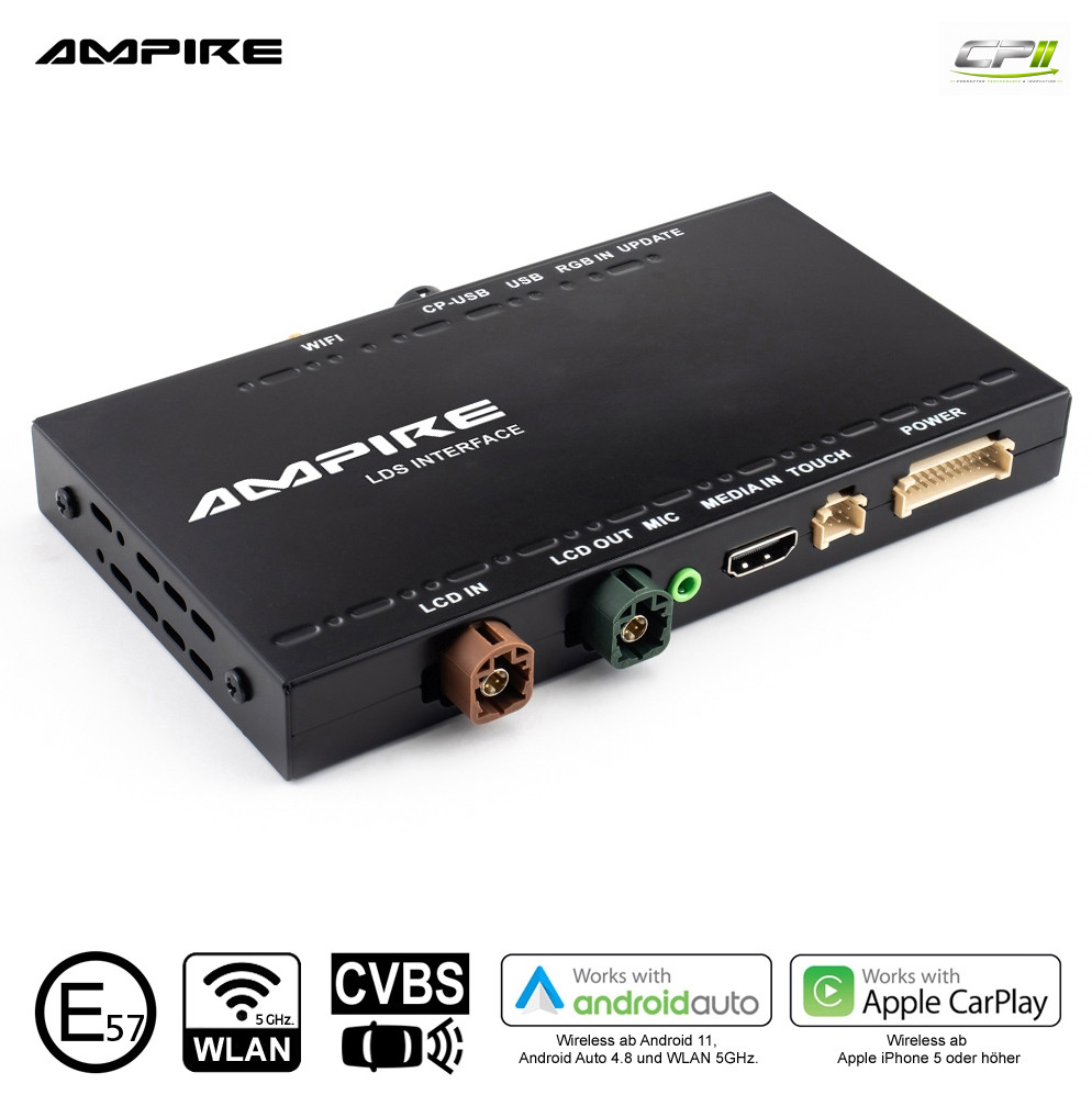 AMPIRE Smartphone-Integration Volkswagen Touareg 8" 2010-2017