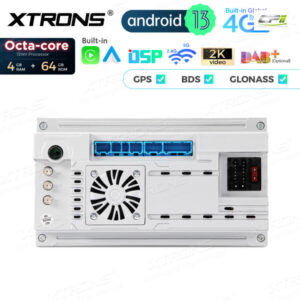 PX74FSFBL 7 Zoll Octa Core 4 + 64 GB Global 4G LTE Android Autoradio Multimedia Player Speziell für Ford – PX74FSFBL-09 CPII