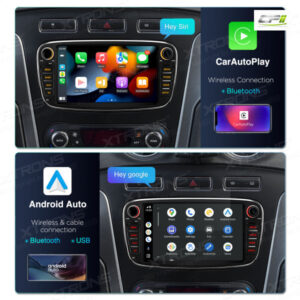 PX74FSFBL 7 Zoll Octa Core 4 + 64 GB Global 4G LTE Android Autoradio Multimedia Player Speziell für Ford – PX74FSFBL-13 CPII