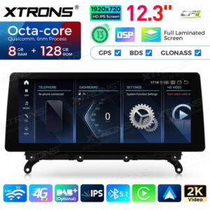 QGB23CIB12X3 12,3 Zoll Android 8 GB + 128 GB Octa Core Auto GPS Multimedia Player für BMW X3 F25 CIC – QGB23CIB12X3-01 CPII