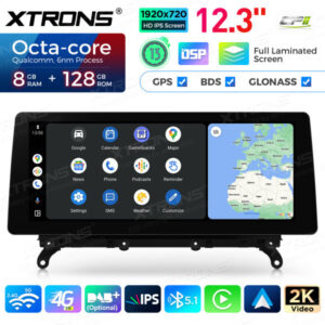 QGB23CIB12X3 12,3 Zoll Android 8 GB + 128 GB Octa Core Auto GPS Multimedia Player für BMW X3 F25 CIC – QGB23CIB12X3-05 CPII