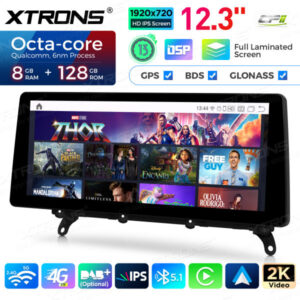 QGB23CIB12X3 12,3 Zoll Android 8 GB + 128 GB Octa Core Auto GPS Multimedia Player für BMW X3 F25 CIC – QGB23CIB12X3-07 CPII