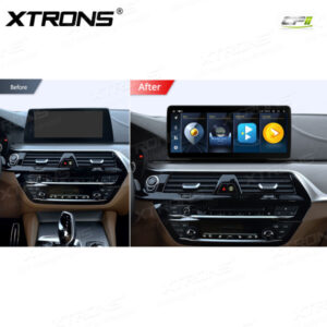 QLB22EVB12FVN 12,3 Zoll Octa Core 4 GB + 64 GB Auto GPS Multimedia Player für BMW 5er G30 / G31 EVO Android13