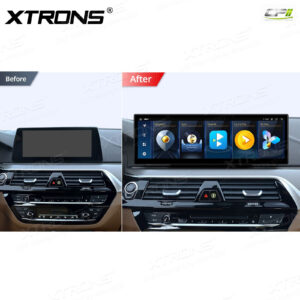 QLB42FVEV 14,9 Zoll für BMW 5er G30 / G31 (2018-) EVO Octa Core 4 + 64 GB Global 4G LTE Android Autoradio Multimedia Player m