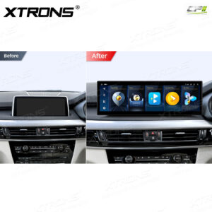 QLB42X5EV 14,9 Zoll für BMW X5 F15 (2017-2018) / X6 F16 (2017-2019) EVO Octa Core 4 + 64 GB Global 4G LTE Android Autoradio M