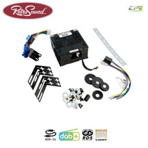 RETROSOUND "MOTOR-1DAB" DAB+ Komplett-Set "Becker Black" mit Zubehör – RSD-BECKER-BLACK-1DAB-01 CPII