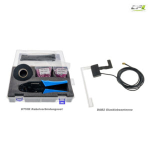 RETROSOUND "MOTOR-1DAB" DAB+ Komplett-Set "Becker Black" mit Zubehör – RSD-BECKER-BLACK-1DAB-09 CPII