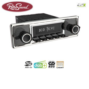 RETROSOUND "MOTOR-1DAB" DAB+ Komplett-Set "Becker Black" mit Zubehör