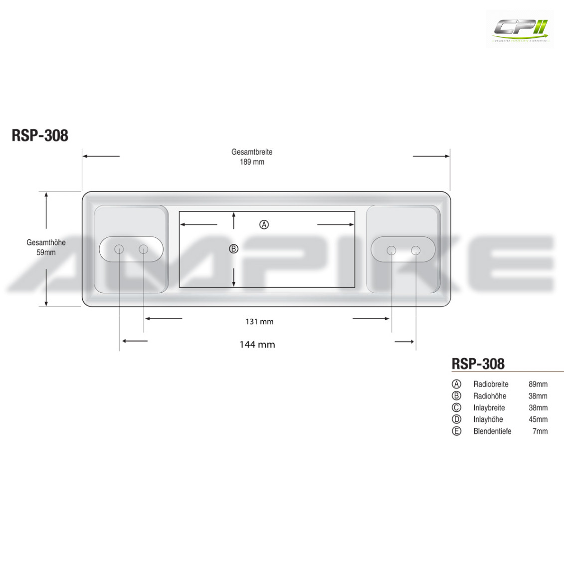 RETROSOUND "MOTOR-1DAB-1" DAB+ Komplett-Set "Becker Chrome" mit Bluetooth® – RSD-BECKER-CHROME-1DAB-1-05 CPII