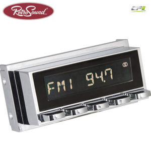 RETROSOUND "MOTOR-1DAB" DAB+ Komplett-Set "Chrome" mit Zubehör – RSD-CHROME-1DAB-02 CPII