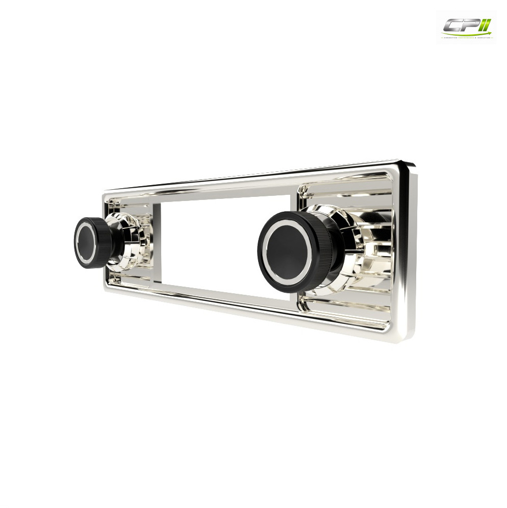 RETROSOUND "MOTOR-1DAB" DAB+ Komplett-Set "Chrome" mit Zubehör – RSD-CHROME-1DAB-06 CPII
