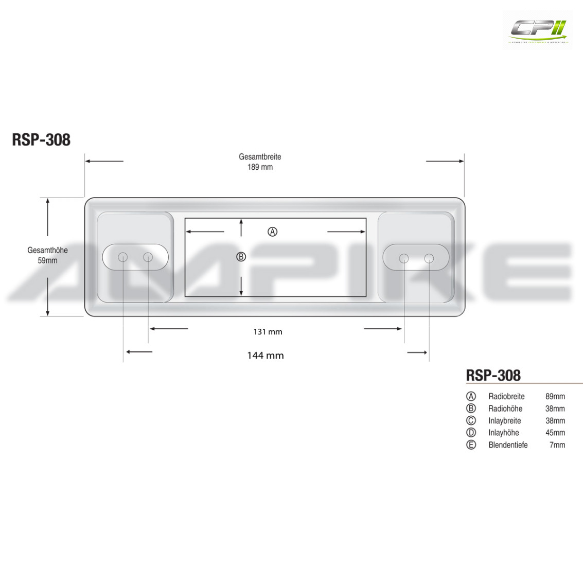 RETROSOUND "MOTOR-1DAB" DAB+ Komplett-Set "Chrome" mit Zubehör – RSD-CHROME-1DAB-07 CPII