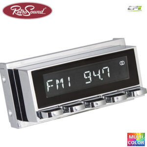 RETROSOUND "MOTOR-6DAB" DAB+ Komplett-Set "Chrome" mit Zubehör – RSD-CHROME-6DAB-02 CPII