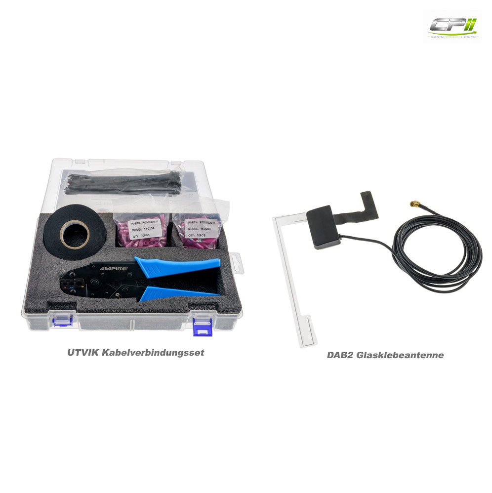 RETROSOUND "MOTOR-6DAB" DAB+ Komplett-Set "Chrome" mit Zubehör – RSD-CHROME-6DAB-10 CPII