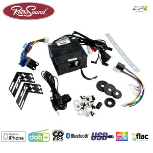 RETROSOUND "MOTOR-6DAB" DAB+ Komplett-Set "Europa" mit Zubehör – RSD-EUROPA-6DAB-01 CPII