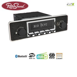 RETROSOUND "MOTOR-1DAB-1" DAB+ Komplett-Set "Trim" mit Bluetooth®