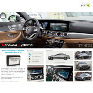 CAS TV-Freischaltung für Mercedes mit Comand Online NTG5/5.5 Navigationssysteme – TF-NTG5-02 CPII