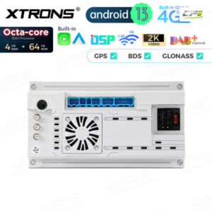 PX7439BL 7 Zoll Octa Core 4 + 64 GB Global 4G LTE Android Autoradio Multimedia Player Custom Fit für BMW – PX7439BL-12 CPII