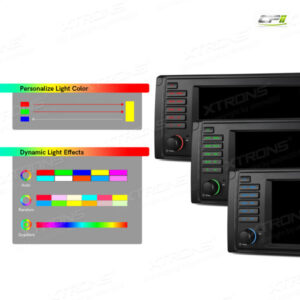 PX7439BL 7 Zoll Octa Core 4 + 64 GB Global 4G LTE Android Autoradio Multimedia Player Custom Fit für BMW – PX7439BL-17 CPII