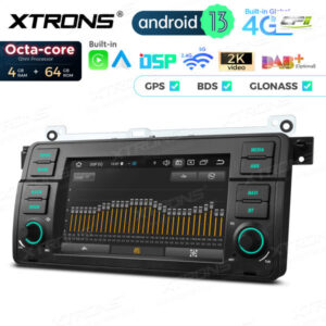 PX7446BL 7 Zoll für BMW / Rover / MG Octa Core 4 + 64 GB Global 4G LTE Android Autoradio Multimedia Player – PX7446BL-11 CPII