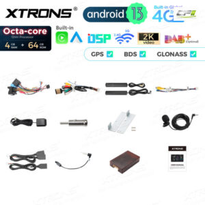 PX7446BL 7 Zoll für BMW / Rover / MG Octa Core 4 + 64 GB Global 4G LTE Android Autoradio Multimedia Player – PX7446BL-14 CPII