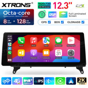 QGB23CCB12X5L 12,3 Zoll für BMW X5 E70 / X6 E71 CCC System Autoradio Multimedia Player Octa Core 8+128 Android 13