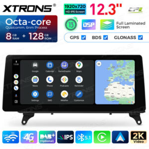 QGB23CCB12X5L 12,3 Zoll für BMW X5 E70 / X6 E71 CCC System Autoradio Multimedia Player Octa Core 8+128 Android 13