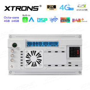 TX122L 10,1 Zoll drehbares QLED-Display Doppel-DIN-Android-Autoradio Octa-Core-Prozessor 4 GB RAM und 64 GB ROM