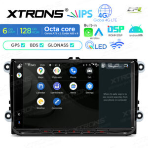 IXA94MTVL 9-Zoll-QLED-Display Android-Autoradio-Multimedia-Player Octa-Core-Prozessor 6 GB RAM und 128 GB ROM Individuelle Pa