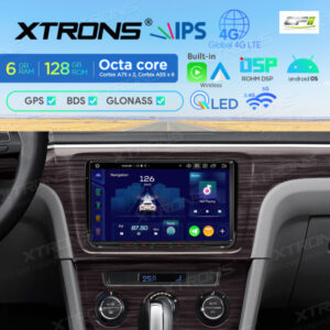 IXA94MTVL 9-Zoll-QLED-Display Android-Autoradio-Multimedia-Player Octa-Core-Prozessor 6 GB RAM und 128 GB ROM Individuelle Pa