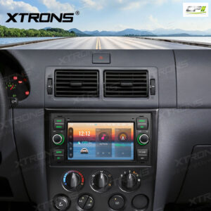 PX72QSFBL 7 Zoll Octa Core 4 + 64 GB Global 4G LTE Android Autoradio Multimedia Player Custom Fit für Ford