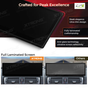 QLBH44NENBL 14,9 Zoll Octa Core 8 + 128 GB Global 4G LTE Android Autoradio Multimedia Player mit vollständig laminiertem 2K I