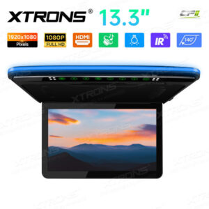CM136HDS 13,3-Zoll-FHD-Ultradünner digitaler TFT-Monitor im 16:9-Dach mit eingebauten Stereolautsprechern und HD-Eingang