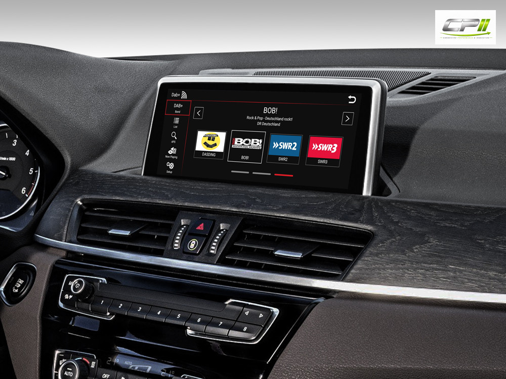 D9-NBT-H Ultra Flex Android-System für BMW 1er/3er/5er/X3/X5 mit 8,8-Zoll/10,25-Zoll Display, Inkl. Head-up-Display, Apple Ca