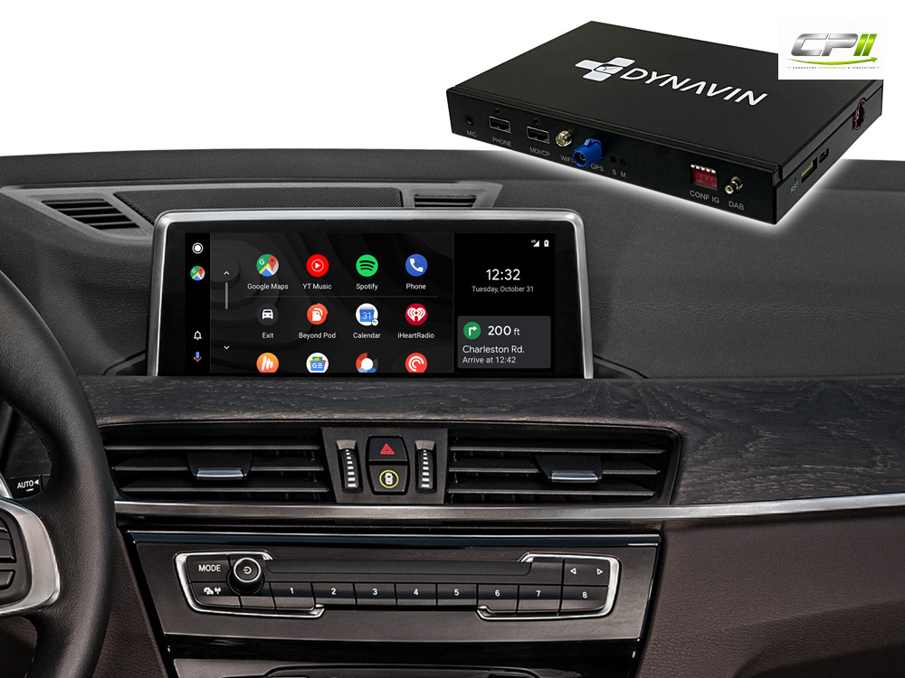 D9-NBT-H Ultra Flex Android-System für BMW 1er/3er/5er/X3/X5 mit 8,8-Zoll/10,25-Zoll Display, Inkl. Head-up-Display, Apple Ca