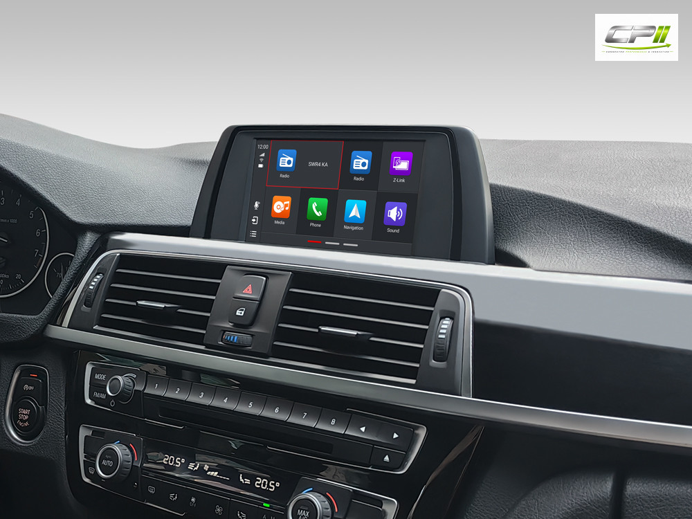 D9-NBT-L Ultra Flex Android System für BMW 1er/3er/5er/X3/X5 mit 6,5-Zoll-Display, Inkl. Head-up-Display, Apple CarPlay und A