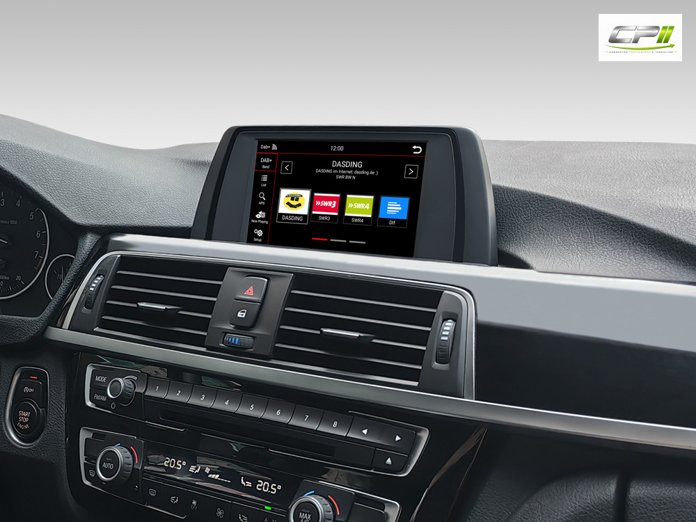 D9-NBT-L Ultra Flex Android System für BMW 1er/3er/5er/X3/X5 mit 6,5-Zoll-Display, Inkl. Head-up-Display, Apple CarPlay und A