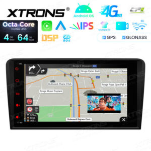 ID80A3AL 8-Zoll-Android-Navigations-Autoradio mit 1280x720-HD-Bildschirm, passgenau für Audi – ID80A3AL-06 CPII