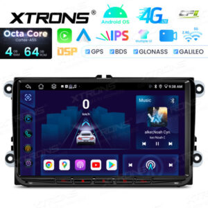 ID90MTVL 9 Zoll Octa Core 4 + 64 GB Android Navigation Autoradio Individuelle Passform für Volkswagen / Skoda / Seat
