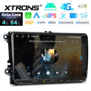 ID90MTVL 9 Zoll Octa Core 4 + 64 GB Android Navigation Autoradio Individuelle Passform für Volkswagen / Skoda / Seat