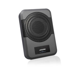 Alpine PWE-S8 Aktiver 20 cm Subwoofer Universal Auto-Sensing 240 Watt Verstärker